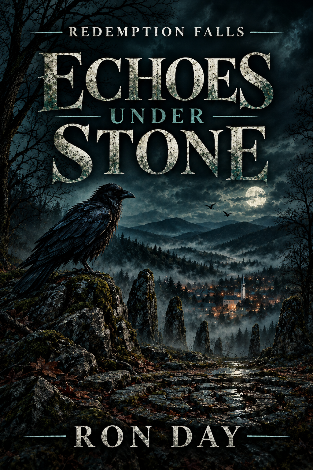 Official cover of Echoes Under Stone by Ron Day